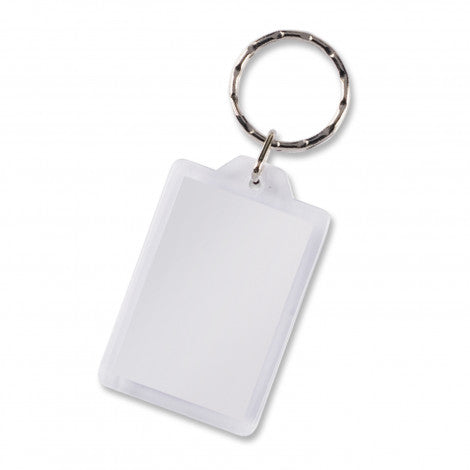 Lens Key Ring - Rectangle - Simply Merchandise