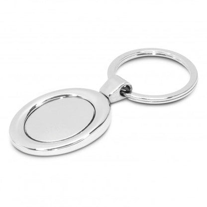 Oval Metal Key Ring - Simply Merchandise