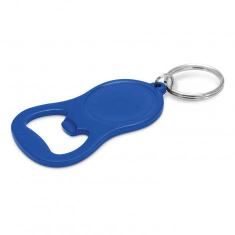 Chevron Bottle Opener Key Ring - Simply Merchandise