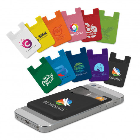 Silicone Phone Wallet - Simply Merchandise