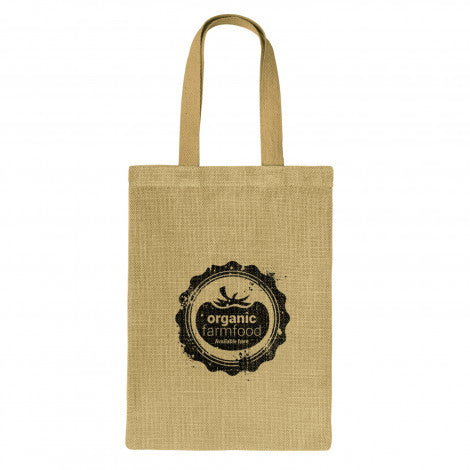 Zeta Jute Tote Bag - Simply Merchandise