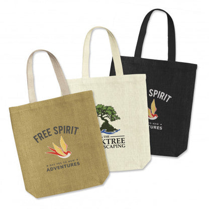 Thera Jute Tote Bag - Simply Merchandise