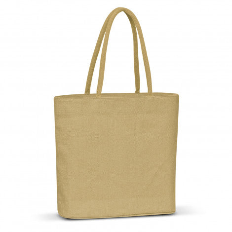 Carrera Jute Tote Bag - Simply Merchandise