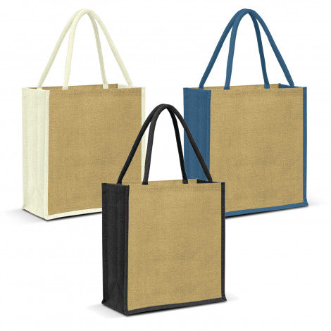 Lanza Jute Tote Bag - Simply Merchandise