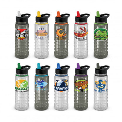 Triton Elite Bottle - Clear and Black - Simply Merchandise