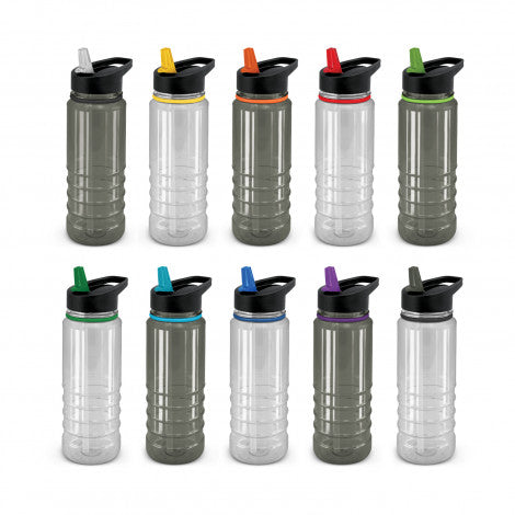 Triton Elite Bottle - Clear and Black - Simply Merchandise