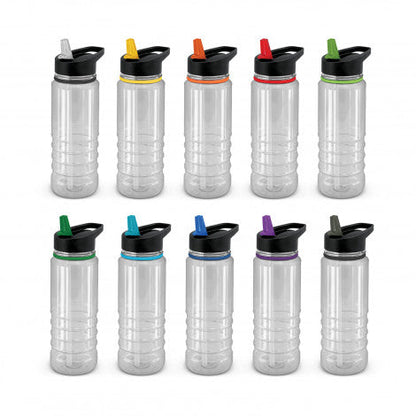 Triton Elite Bottle - Clear and Black - Simply Merchandise