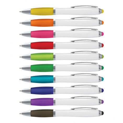 Vistro Stylus Pen  - White Barrel - Simply Merchandise