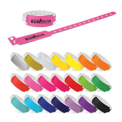 Plastic Event Wrist Band - Simply Merchandise