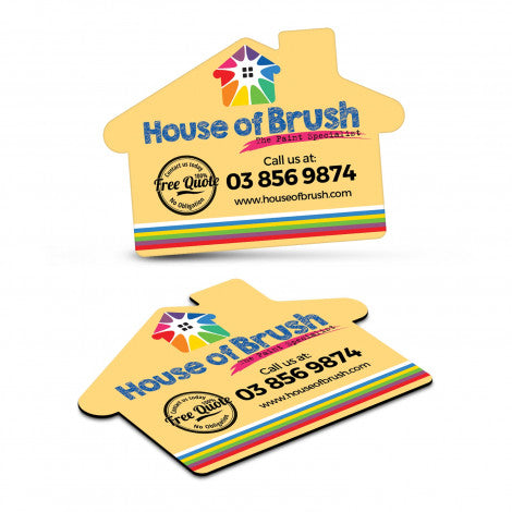 Fridge Magnet 70 x 50mm - House Shape - Simply Merchandise