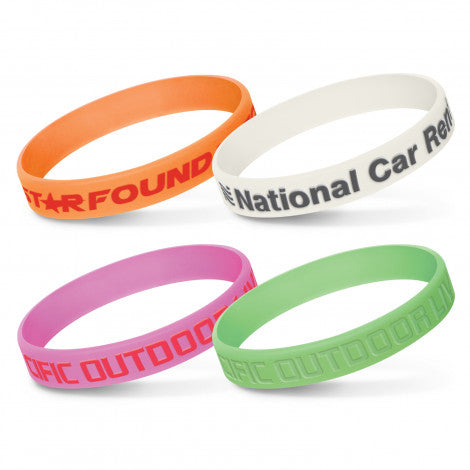 Silicone Wrist Band - Glow in the Dark - Simply Merchandise