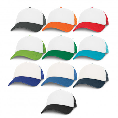 Cruise Mesh Cap - White Front - Simply Merchandise