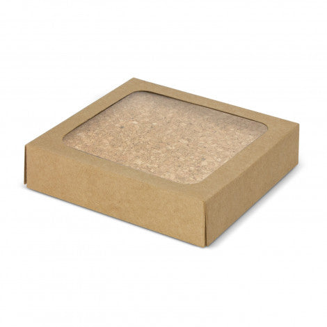 Oakridge Cork Coaster Square Set of 4 - Simply Merchandise