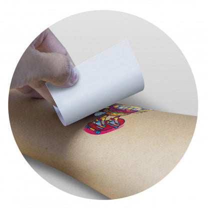 Temporary Tattoo Foil - 51mm x 51mm - Simply Merchandise