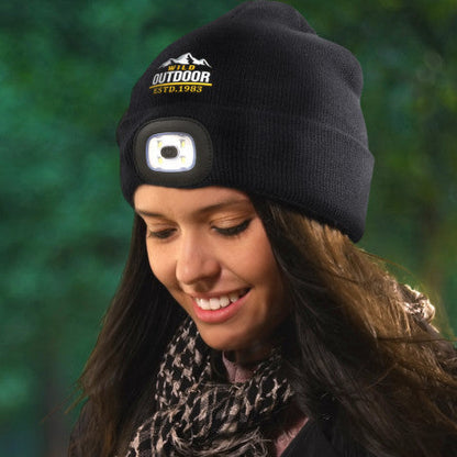 Headlamp Beanie - Simply Merchandise