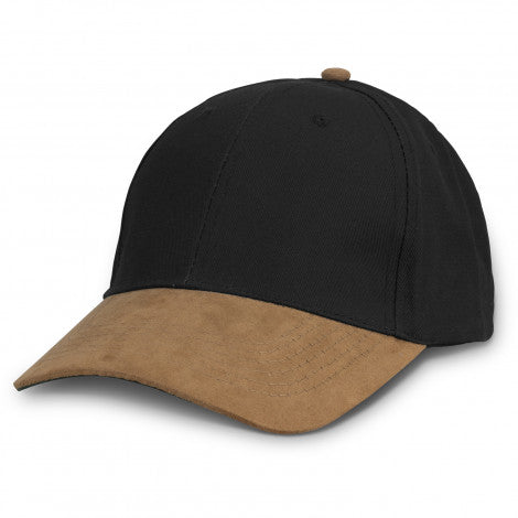 Outback Suede Peak Cap - Simply Merchandise