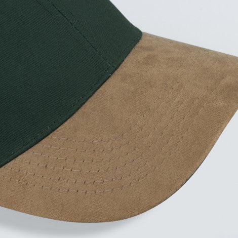 Outback Suede Peak Cap - Simply Merchandise