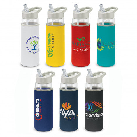 Elixir Glass Bottle - Neoprene Sleeve - Simply Merchandise