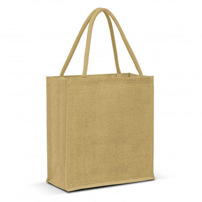 Lanza Jute Tote Bag - Colour Match - Simply Merchandise