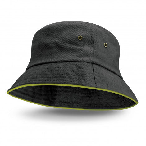 Bondi Bucket Hat - Coloured Sandwich Trim - Simply Merchandise