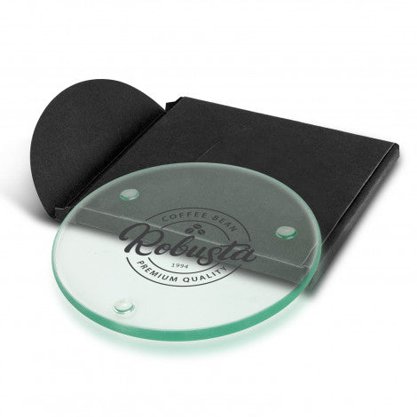 Venice Single Glass Coaster - Round - Simply Merchandise