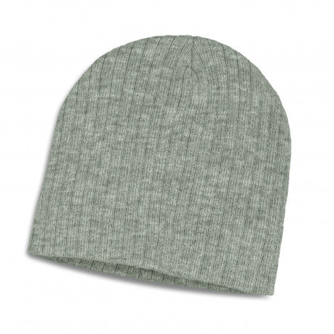 Nebraska Heather Cable Knit Beanie - Simply Merchandise