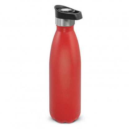 Mirage Powder Coated Vacuum Bottle - Push Button Lid - Simply Merchandise