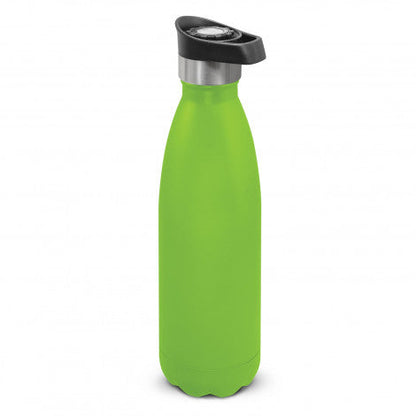 Mirage Powder Coated Vacuum Bottle - Push Button Lid - Simply Merchandise