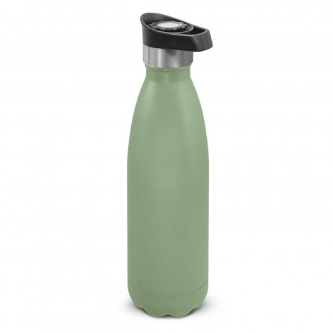 Mirage Powder Coated Vacuum Bottle - Push Button Lid - Simply Merchandise