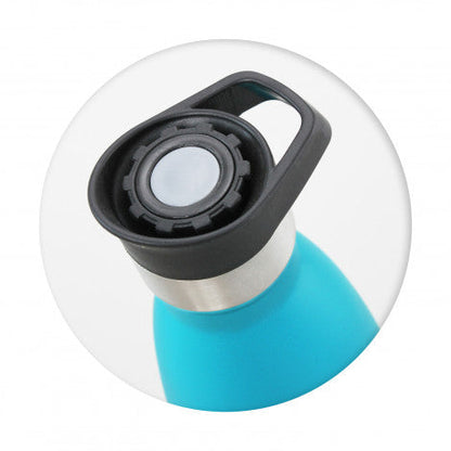 Mirage Powder Coated Vacuum Bottle - Push Button Lid - Simply Merchandise