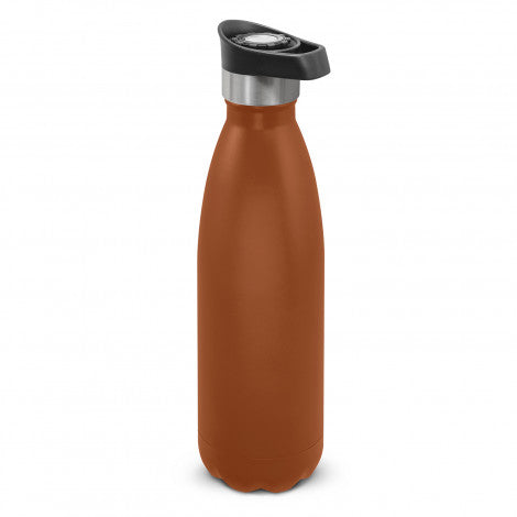 Mirage Powder Coated Vacuum Bottle - Push Button Lid - Simply Merchandise