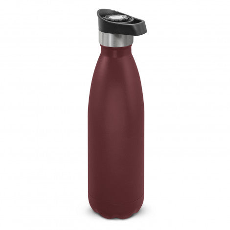 Mirage Powder Coated Vacuum Bottle - Push Button Lid - Simply Merchandise