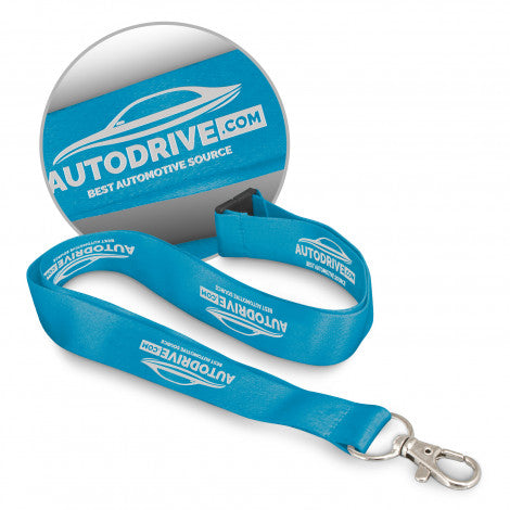 Soft Touch Logo Lanyard - Simply Merchandise