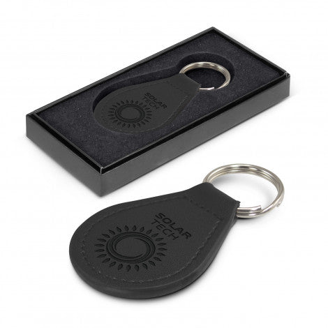 Prince Leather Key Ring - Round - Simply Merchandise