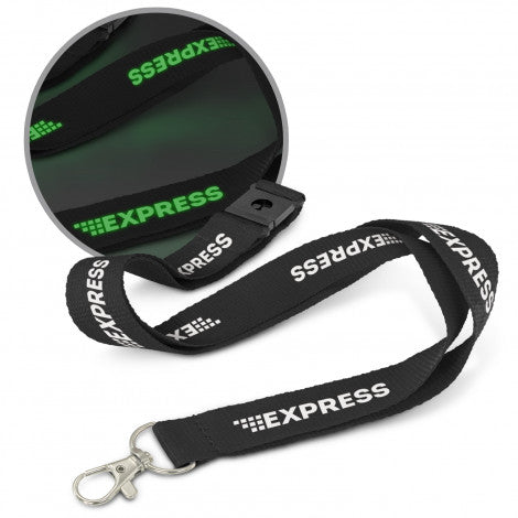 Glow in the Dark Logo Lanyard - Simply Merchandise