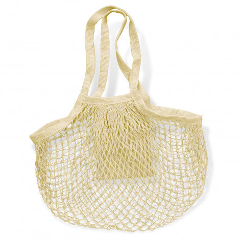 Cotton Mesh Foldaway Tote Bag - Simply Merchandise