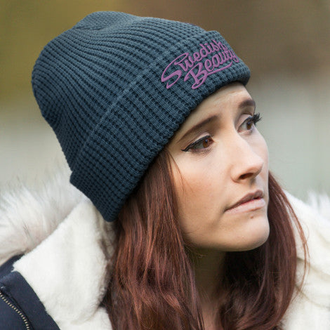 Galway Waffle Beanie - Simply Merchandise