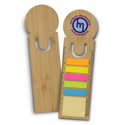 Bamboo Ruler Bookmark - Round - Simply Merchandise