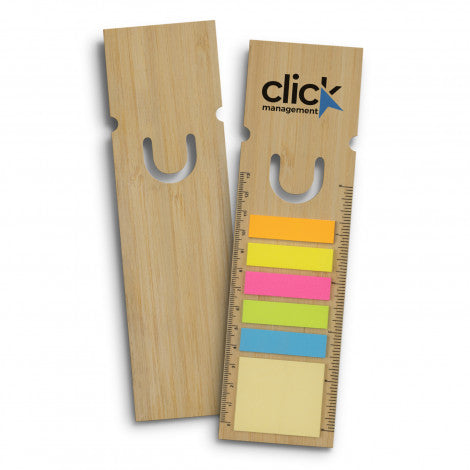 Bamboo Ruler Bookmark - Square - Simply Merchandise