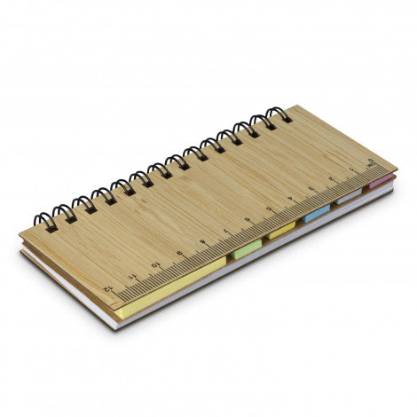 Bamboo Sticky Note Wallet - Simply Merchandise