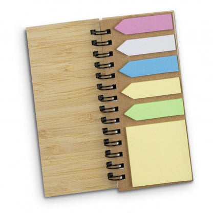 Bamboo Sticky Note Wallet - Simply Merchandise