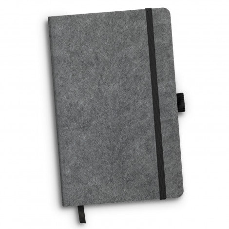 RPET Felt Hard Cover Notebook - Simply Merchandise