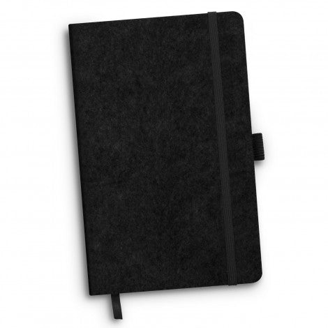 RPET Felt Hard Cover Notebook - Simply Merchandise