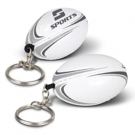 Rugby Ball Key Ring - Simply Merchandise