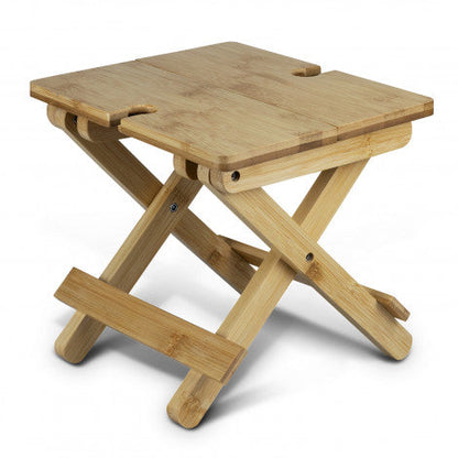 NATURA Bamboo Folding Wine Table - Simply Merchandise