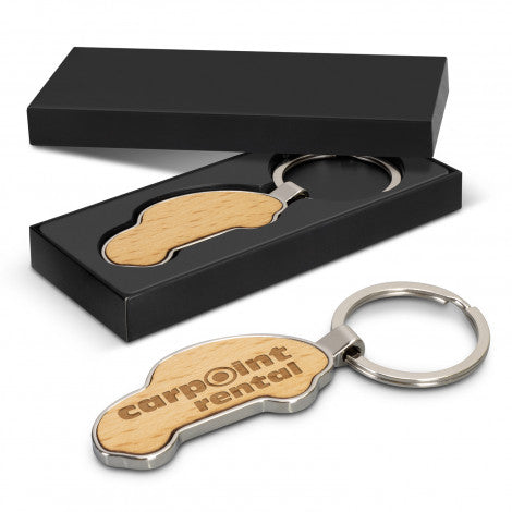 Santo Car Shaped Key Ring - Simply Merchandise