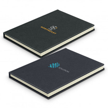 Recycled Cotton Hard Cover Notebook - Simply Merchandise