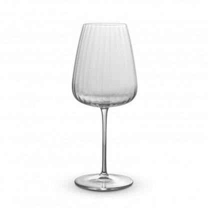 Luigi Bormioli Optica Chardonnay Glass - Simply Merchandise