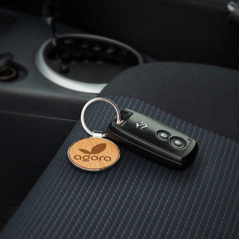 Santo Key Ring - Round - Simply Merchandise