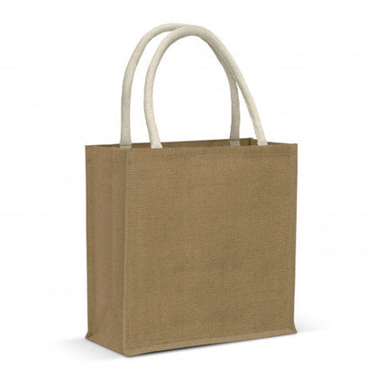 Monza Starch Jute Tote Bag